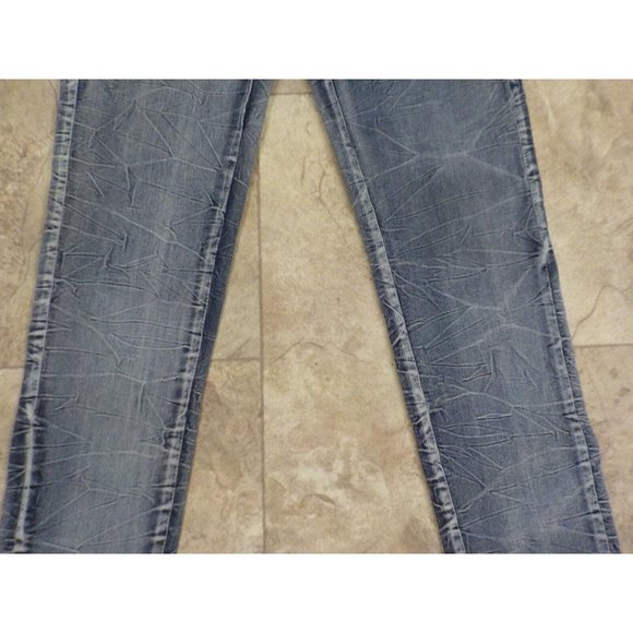 GoGo Star Factory Whiskered Distressed Stretchy Triple Closure Jr Womens 27 x 32 - Picture 4 of 7